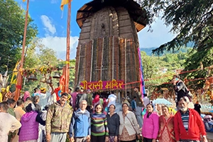 Chaurasi Temple Complex in Bharmour during Manimahesh Yatra