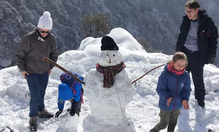 Triund trek in June